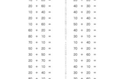 100までの数の、簡単なたし算問題を繰りかえし学習していきます。2けたの計算も、1けた同様の考え方で、計算の仕組みを把握していきます。