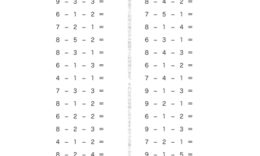 たし算やひき算を用いて、より深く計算の仕組みを学ぶ単元です。単純な計算のくり返しの中から、計算力の定着を図っていきます。