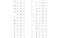 基本的な計算方法を理解した上で、くり上がりに着目して、計算の仕組みを学んでいきます。計算の流れを説明できるよう理解することが大切です。