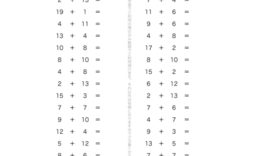 基本的な計算方法を理解した上で、くり上がりに着目して、計算の仕組みを学んでいきます。計算の流れを説明できるよう理解することが大切です。