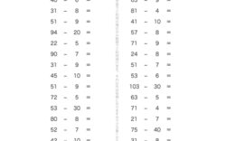 1年生で学んだたし算・ひき算をベースに、より理解度を深める問題です。2けたの数を使い。くり上げ・くり下げなどを使い学習していきます。