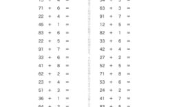 1年生で学んだたし算・ひき算をベースに、より理解度を深める問題です。2けたの数を使い。くり上げ・くり下げなどを使い学習していきます。